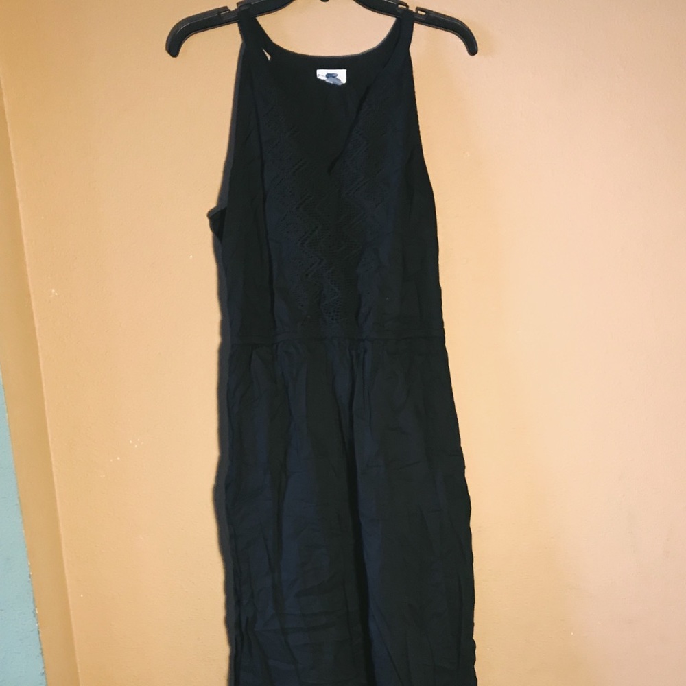 Old Navy Black Maxi Dress